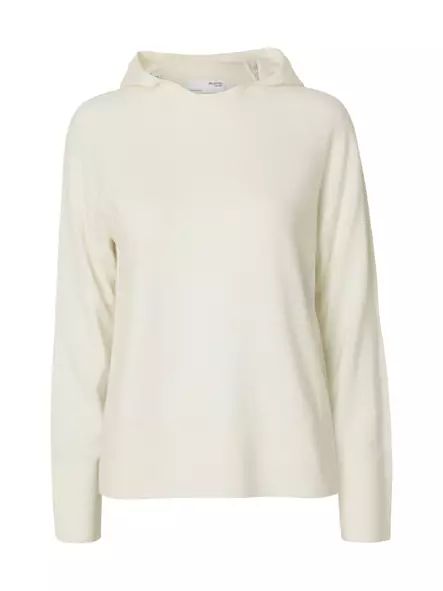 SELECTED FEMME SLFTHEA Merinovilla Huppari - Neulepaidat, -tunikat, -mekot - 25616099238EGRET - 1