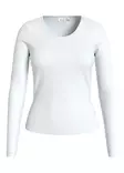 VILA Nora Pyöreäpäänteinen Pitkähihainen Paita - Trikoopaidat ja Collegepaidat - NOS14104154BRIGHT - 5