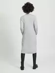 VILA VIRIL Pitkä Perusmallinen Neuletakki - Neuletakit - NOS14042770GREY - 2