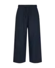 FREE/QUENT FQLAVA Pellavahousut 7/8-lahje - Cropped, 7/8 -lahje - NOS122504NAVYBLAZ - 1
